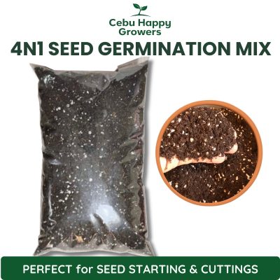 4n1 Seed Germination & Plant Propagation Mix – premium soil blend by Cebu Happy Growers for seeds, seedlings, and cuttings