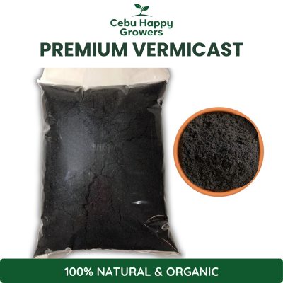 Premium Vermicast – 100% organic soil enhancer from Cebu Happy Growers.