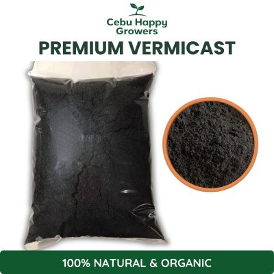 Premium Vermicast – 100% organic soil enhancer from Cebu Happy Growers.