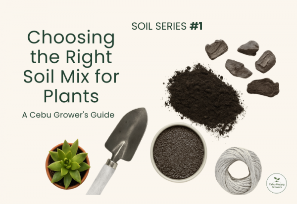 Choosing the Right Soil Mix for Your Plants | Cebu Happy Growers Soil ...
