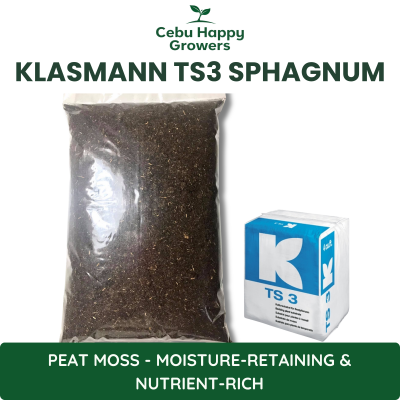 Premium sphagnum peat moss growing medium for moisture retention, aeration, and healthy plant roots.