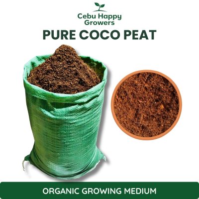 7kg pure coco peat organic growing medium made from coconut husks for potting mix and soil improvement.